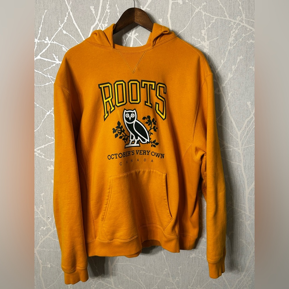 Octobers Very Own x Roots Heritage Hoodie Yellow